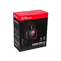 Thermaltake TT Esports Shock Pro RGB Gaming Headset – 7.1 Surround Sound | USB | Black