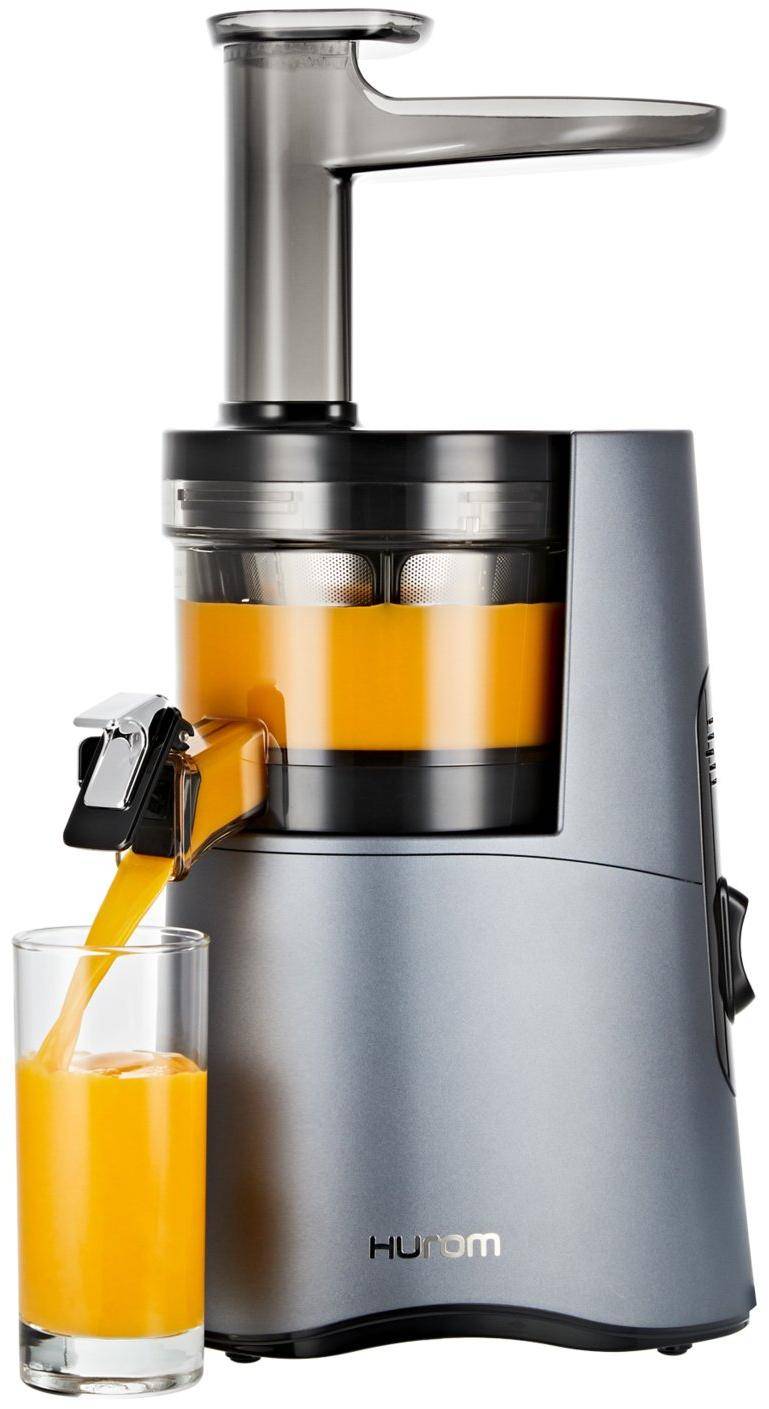 Hurom Cold Press Slow Juicer MIDNIGHT BLUE – Masticating Juicer for Fruits & Vegetables,BPA-Free, Quiet Operation,Easy to Clean - 200 Watt.