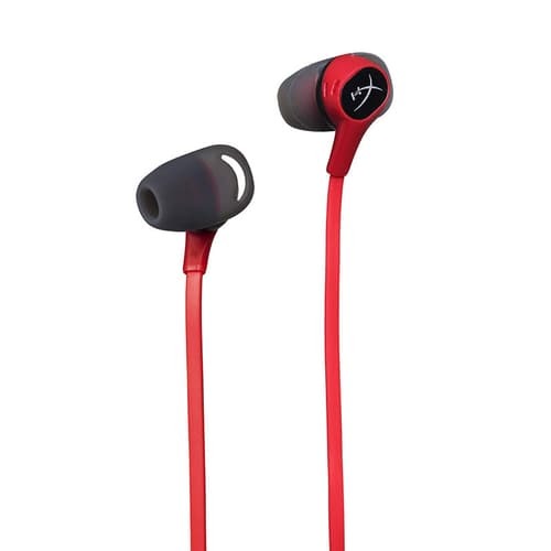 HyperX Cloud Earbuds (Red) – In-Ear | 116 dB Sensitivity | 14mm Drivers | Noise Cancellation