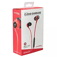 HyperX Cloud Earbuds (Red) – Wired In-Ear Gaming Headphones | Lightweight | 2 Year Warranty