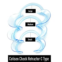 Cotisen Cheek Retractor – Flexible Autoclavable Dental Retractors