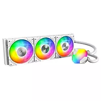 Montech HyperFlow ARGB 360 CPU Liquid Cooler – 360mm AIO | White | Intel & AMD