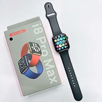 I8 Pro Max Rectangular Smart Watch (Calling, Assorted) I8 Pro Max Rectangular Smart Watch (Calling, Assorted)
