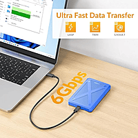 IDSONix IDPW25 2.5-Inch Hard Drive Enclosure – USB 3.0 | Tool-Free Design | Durable