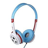 iFrogz IFLTRC-FB0 ILittle Rockers Costume Headphones - Red/Blue iFrogz IFLTRC-FB0 ILittle Rockers Costume Headphones - Red/Blue