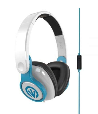 ifrogz In-Tone Wired Headphone with 3.5mm Jack, Over Ear, in-Line Mic , Foldable, 1.2m Cable ,Soft Cushion, 40mm Drivers for PC, Laptop, Smartphone, Tablet (Blue) ifrogz In-Tone Wired Headphone with 3.5mm Jack, Over Ear, in-Line Mic , Foldable, 1.2m Cable ,Soft Cushion, 40mm Drivers for PC, Laptop, Smartphone, Tablet (Blue)