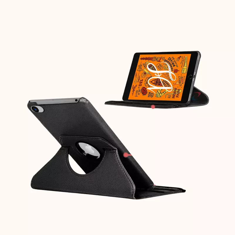 iPad Mini 4th / Mini 5th (7.9 inch) Flip Cover | Leather Finish | 360 Degree Rotate Back Cover