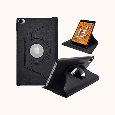 iPad Mini 4th / Mini 5th (7.9 inch) Flip Cover | Leather Finish | 360 Degree Rotate Back Cover