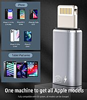 iPhone OTG Adapter – USB-C Female to Lightning Male Converter for Data Sync, Charging, Flash Drive, Camera, Keyboard, Mouse ,Compatible with iPhone 14/13/12/11/XR/X/8/7/SE
