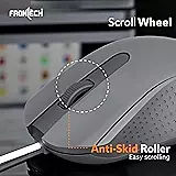 Frontech MS-0103 – Wired optical mouse with 1000 DPI, ergonomic design, and smooth tracking for precise and comfortable daily use.