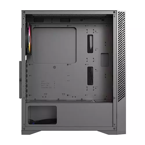 ANT Esports ICE 270M 6F ARGB ATX Mid Tower Case – Tempered Glass | 6 Fans | USB 3.0