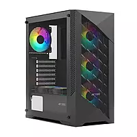 ANT Esports ICE 270M 6F ARGB ATX Mid Tower Case – Tempered Glass | 6 Fans | USB 3.0