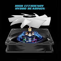 Ant Esports ICE-C400 120mm CPU Air Cooler – Rainbow LED Fan | Hydro Bearing | 65 CFM