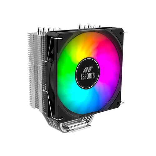 Ant Esports ICE-C612 V2 ARGB CPU Air Cooler – 120mm PWM Fan | 6 Copper Heat Pipes