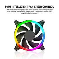 Ant Esports ICE Chroma 240 ARGB Liquid CPU Cooler – 240mm AIO | Dual 120mm PWM Fans