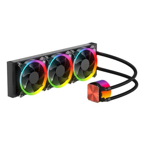 Ant Esports ICE Chroma 360 ARGB Liquid Cooler – 360mm AIO | Triple 120mm Fans