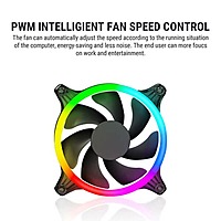 Ant Esports ICE Chroma 360 ARGB Liquid Cooler – 360mm AIO | Triple 120mm Fans