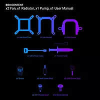 Ant Esports ICE Chroma 360 ARGB Liquid Cooler – 360mm AIO | Triple 120mm Fans