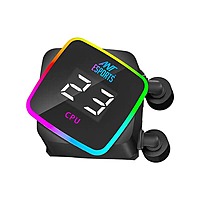 Ant Esports ICE-Flow 360 ARGB Liquid Cooler – 360mm AIO | Triple 120mm Fans | Black