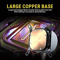 Ant Esports ICE-Infinite 360 ARGB Liquid Cooler (White) – 360mm AIO | Triple Fans