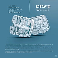 OrthoMetric Iceram-P Polycrystalline Ceramic Bracket Kit