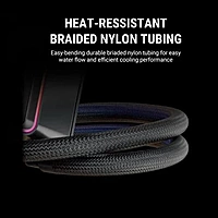 Ant Esports ICEStorm-240 ARGB Liquid CPU Cooler – 240mm AIO | Temp Display | Dual 120mm Fans