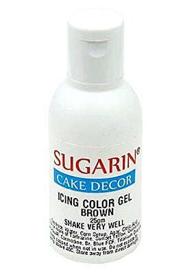 Sugarin Icing Color Gel Brown 25gms