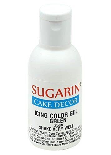 Sugarin Icing Color Gel Green 25gms