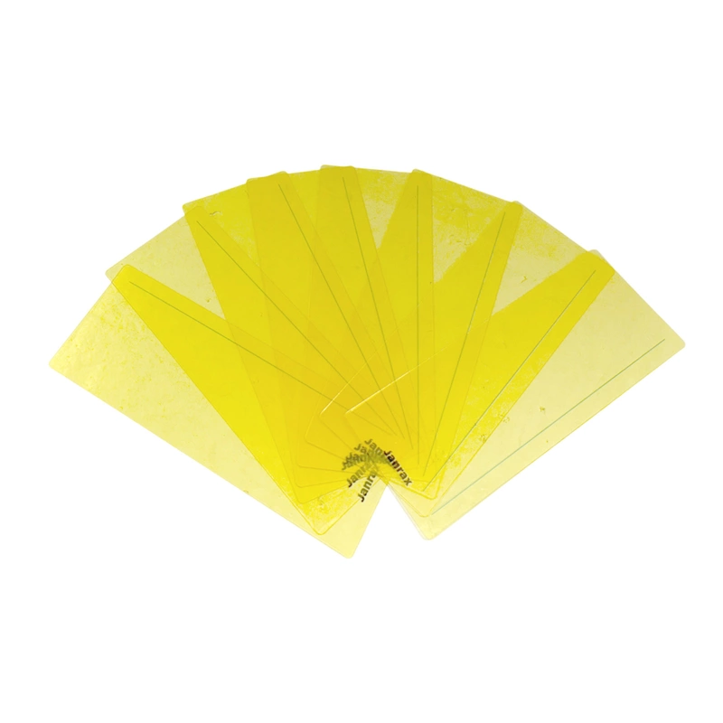 Pack of 8 Yellow 210x80mm Dyslexia Overlay Reading Strips â€“ PET Material, Rounded Corners