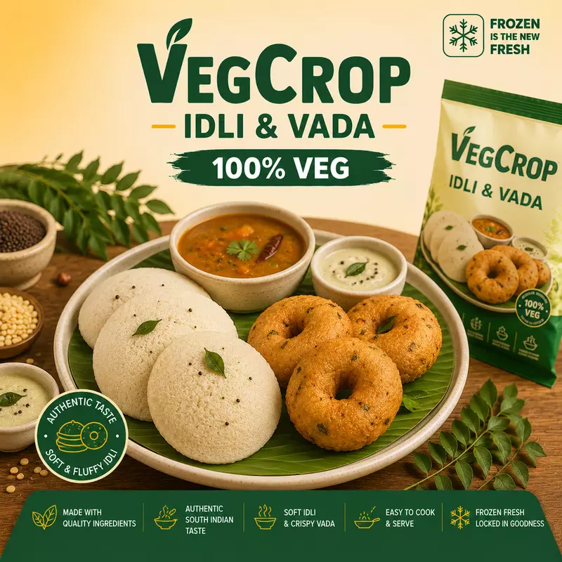 Frozen Medu Vada 40g X 25 Pieces