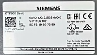 Siemens SIMATIC HMI KTP1200 Basic PN 12" Touch/Key Panel (6AV2123-2JB03-0AX0)