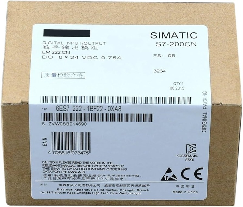 Siemens-6ES7222-1BF22-0XA8-8-Channel-Transistor-Output-Module.