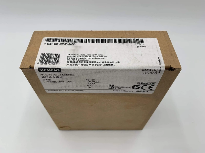 Siemens-S7-300-SM-336-6ES7336-4GE00-0AB0-Fail-Safe-Analog-Input-Module