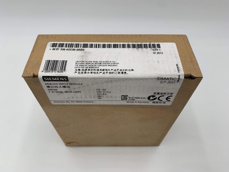 Siemens-S7-300-SM-336-6ES7336-4GE00-0AB0-Fail-Safe-Analog-Input-Module
