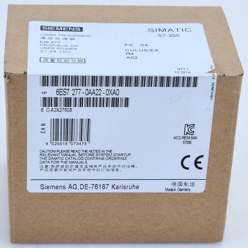 Siemens-6ES7277-0AA22-0XA0-S7-200-EM277-PROFIBUS-DP-Module-Original-Stock