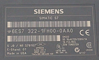 Siemens-S7-300-SM-322-6ES7322-1FH00-0AA0-16DO-AC-120V-230V-Output