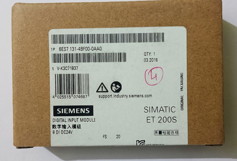 Siemens-6ES7131-4BF00-0AA0-ET-200S-Digital-Input-8DI-24VDC-Original-Stock