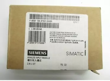 Siemens-6ES7134-4FB01-0AB0-ET-200S-Analog-Input-2AI-U-Original-Stock