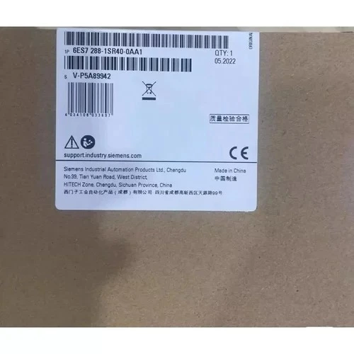 Siemens 6ES7288-1SR40-0AA1 SIMATIC S7-200 SMART CPU SR40 Genuine Stock India