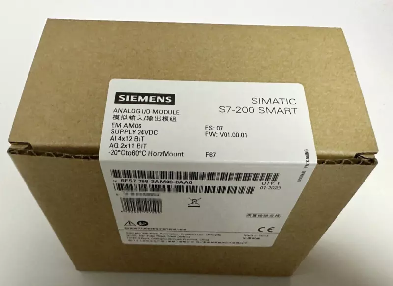 Siemens-S7-200-SMART-SB-AM06-Analog-Mixed-Board-6ES7288-3AM06-0AA0