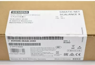 Siemens-SCALANCE-XC208-Managed-Industrial-Switch-6GK5208-0BA00-2AB2
