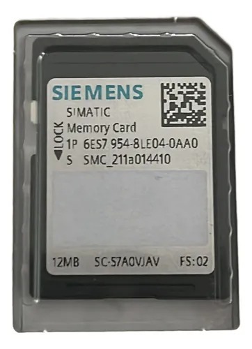 Siemens-SIMATIC-Memory-Card-SMC-12MB-6ES7954-8LE04-0AA0