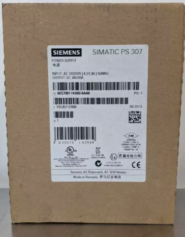 Siemens-S7-300-PS-307-Power-Supply-10A-6ES7307-1KA02-0AA0