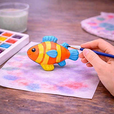 Aquatic Animals Statue Set - 12 Pieces