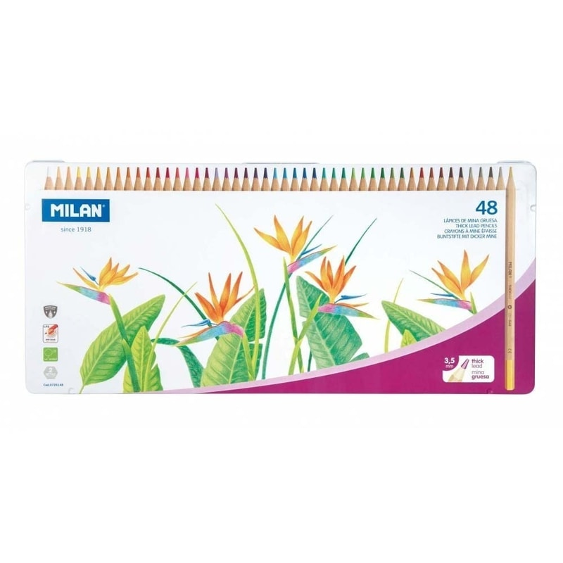 MILAN COLOR PENCIL SET 48C MILAN COLOR PENCIL SET 48C
