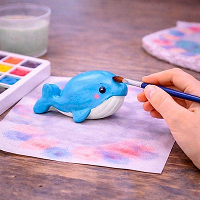 Aquatic Animals Statue Set - 12 Pieces