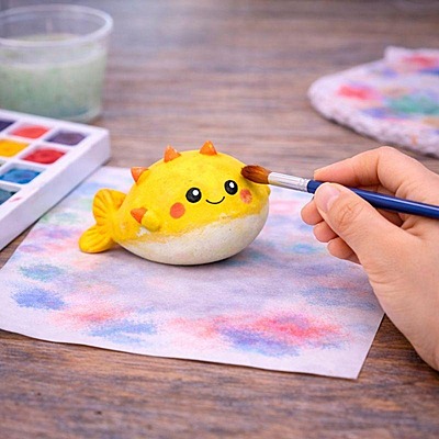 Aquatic Animals Statue Set - 12 Pieces