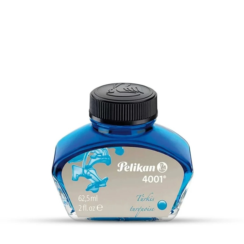 PELIKAN INK POT 4001 - TURQ 62ML PELIKAN INK POT 4001 - TURQ 62ML