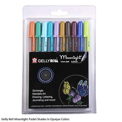 SAKURA GELLYROLL SET OF 10 MOONLIGHT NEW