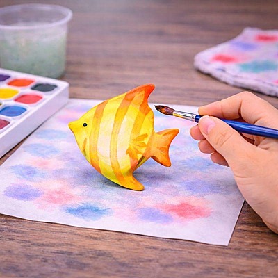 Aquatic Animals Statue Set - 12 Pieces